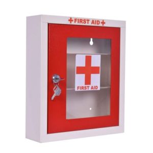 Metal first aid box