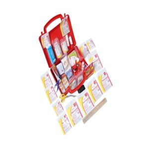 First Aid Kit for office school and institute plastic cabinet medium