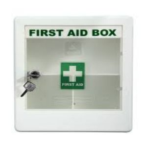 Plastic first aid box