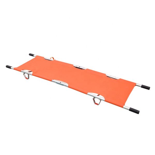 Two fold stretcher aluminium